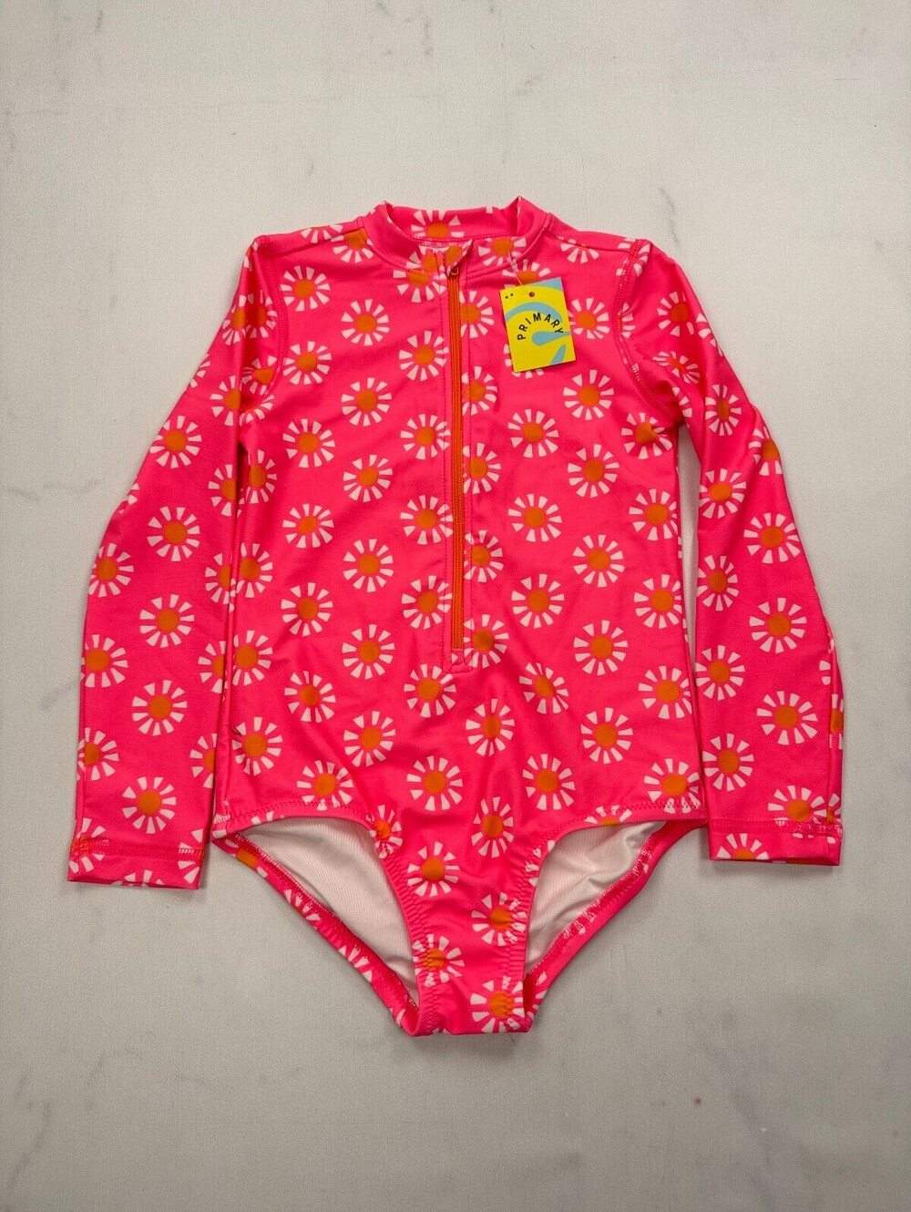 Primary Printed One Piece Pink 2010s Standout Style - Girls 5